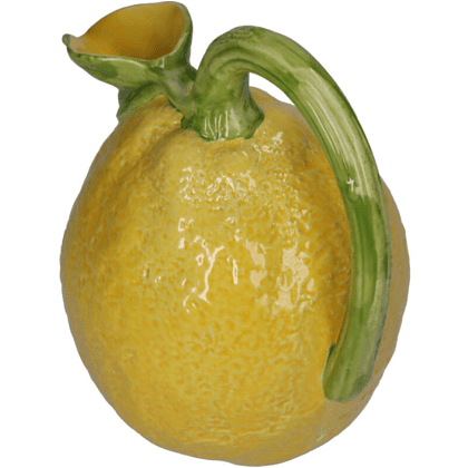 Ваза "Lemon", фаянс, желтый, зеленый - 2