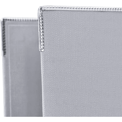 Папка-регистратор "Yesli:", А4, 75 мм, ПВХ, серый - 4