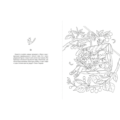 Раскраска "Творческая мастерская Сэсэми" - 4