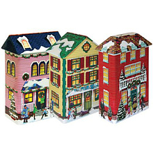 Зефир воздушный "Рождественский домик", ж/б., 100 гр., для десертов