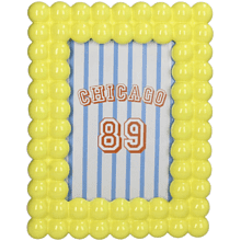 Фоторамка "KAL-6987", 13x18 см, полирезина, желтый