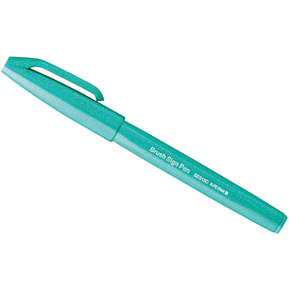 Маркер-кисть "Brush Sign pen", изумрудно-зеленый