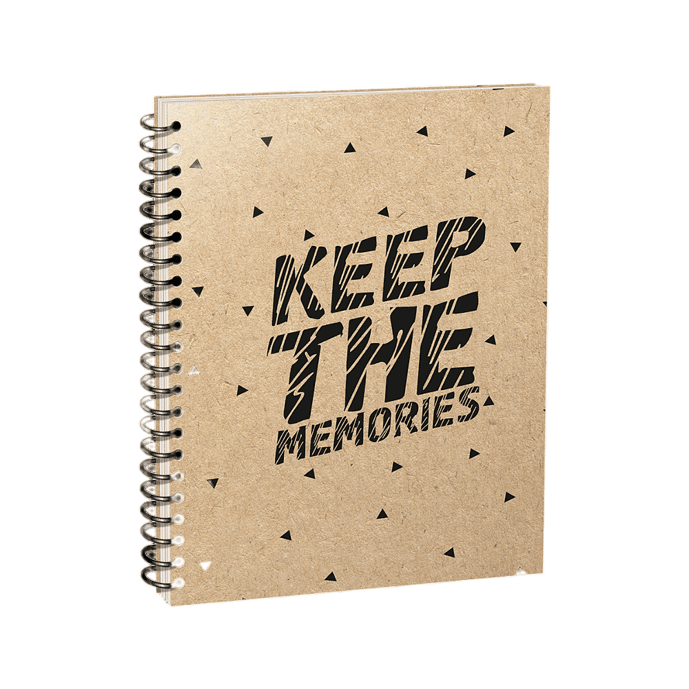 Блокнот "Keep the memories",  A5, 64 листа, коричневый