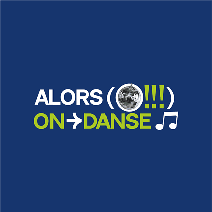 Стеганый плед для пикника «Alors on danse», синий - 2