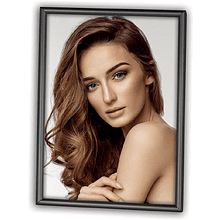 Фоторамка "IN SILVER", 7х10 см, металлическая, со стеклом, черный