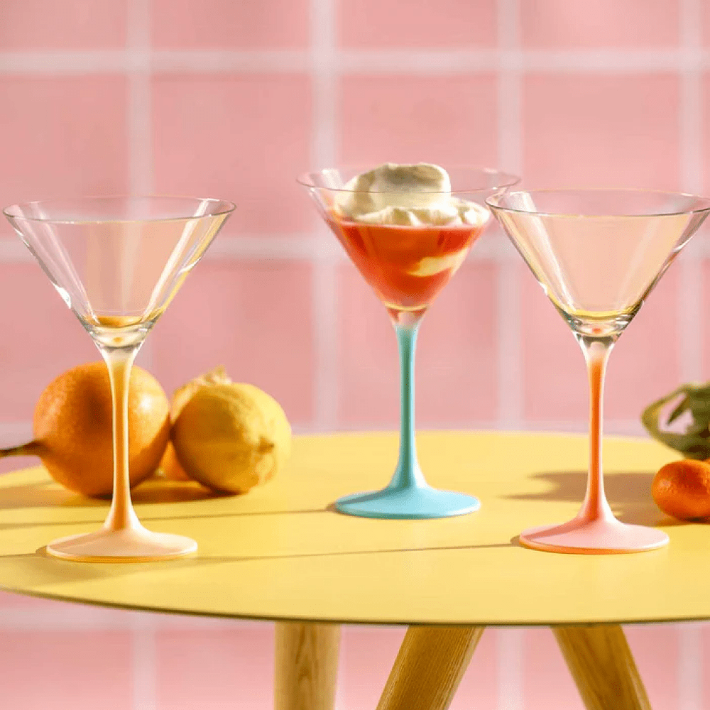 Бокал стеклянный для коктейлей "Brera", 230 мл, ассорти - 5