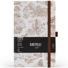 Блокнот "Landscapes walnut", А5, 96 листов, на резинке, коричневый - 2