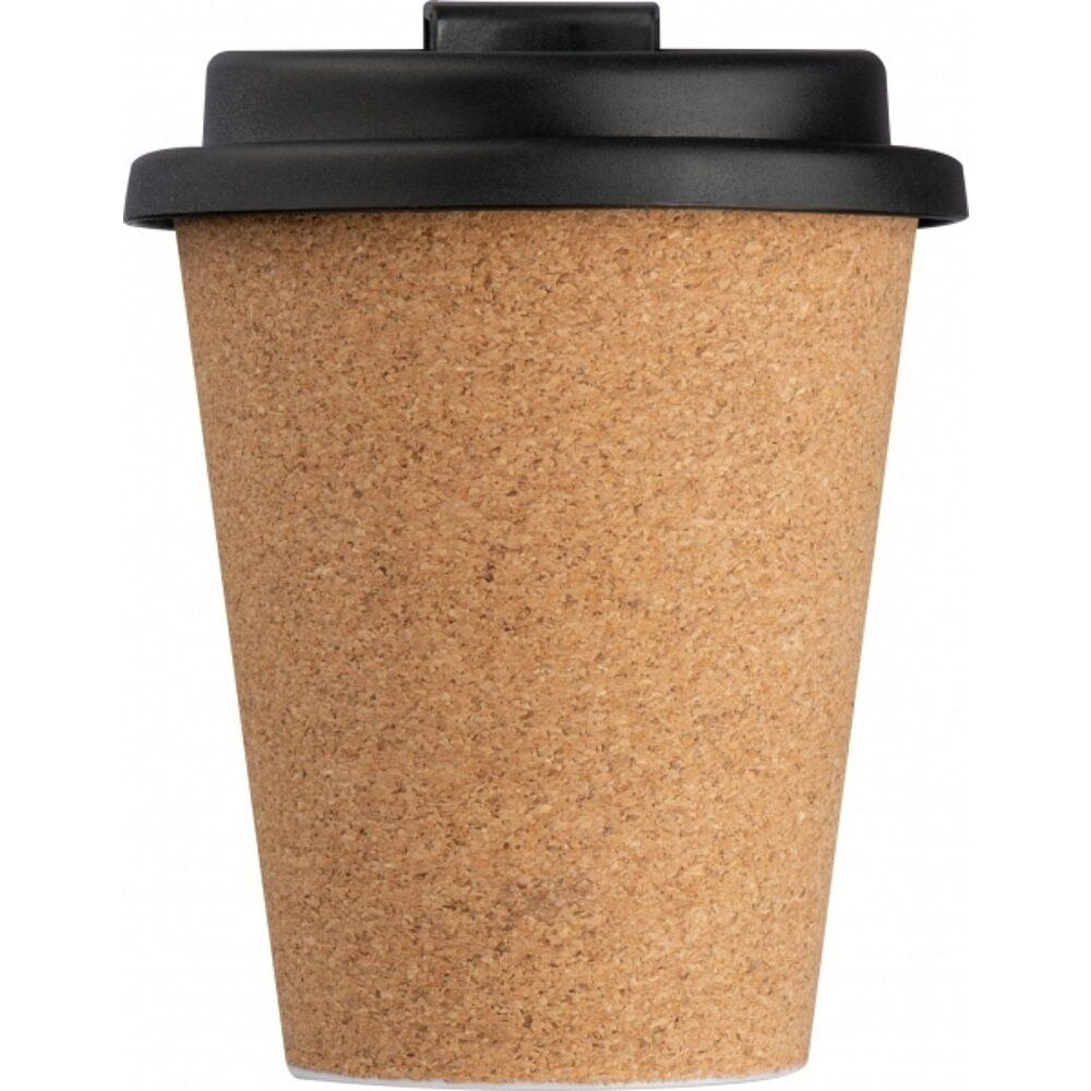 Стакан "Andenne", пластик, пробка, 350 мл, бежевый - 3