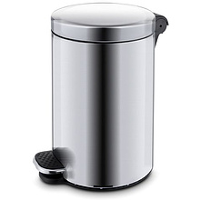 Урна с педалью "Alda", 5 литров, серебристый