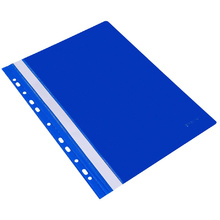Папка-скоросшиватель с перфорацией "Donau", A4, синий