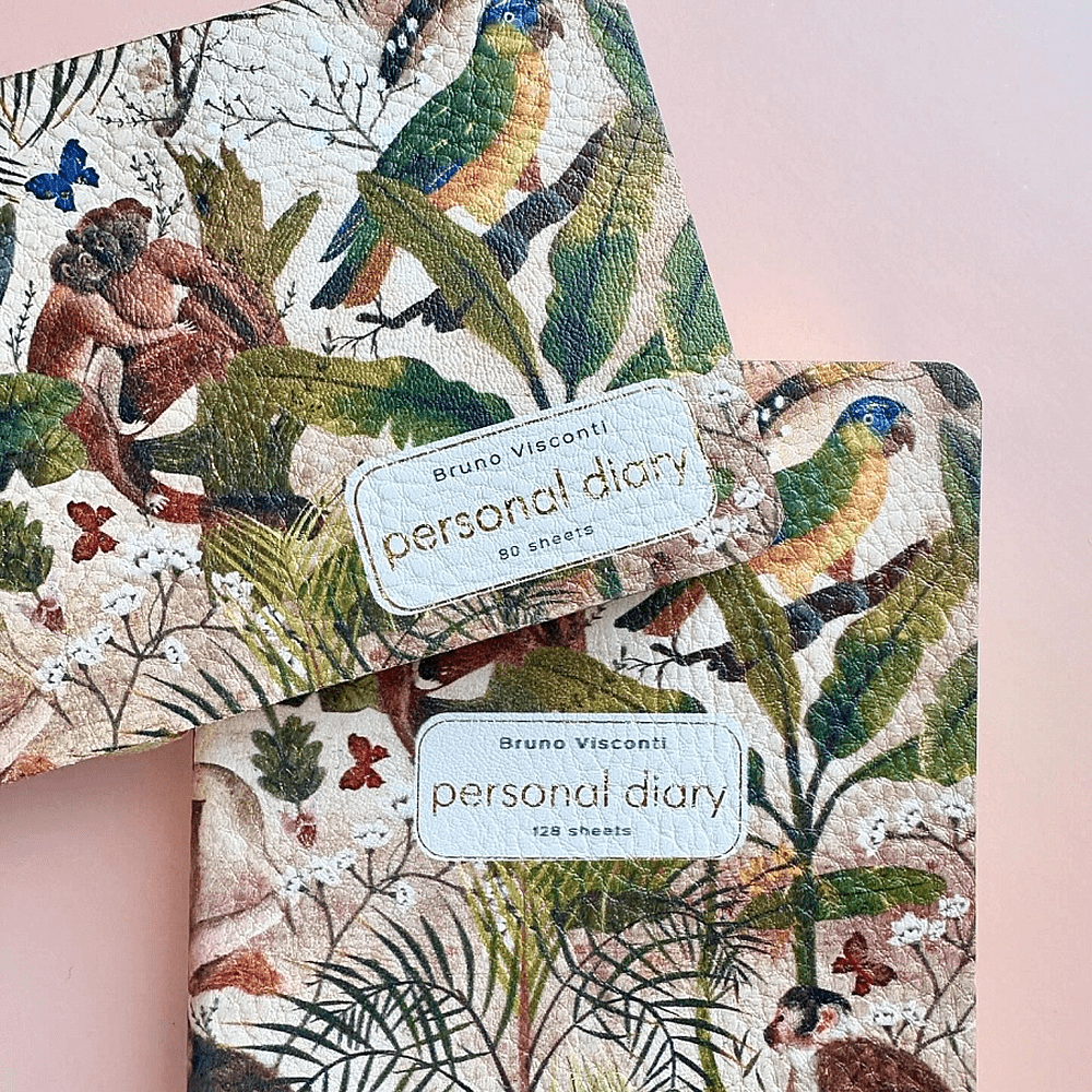 Еженедельник недатированный "Фантазия. Кораллы", А6-, 160 страниц, линованный, разноцветный - 7