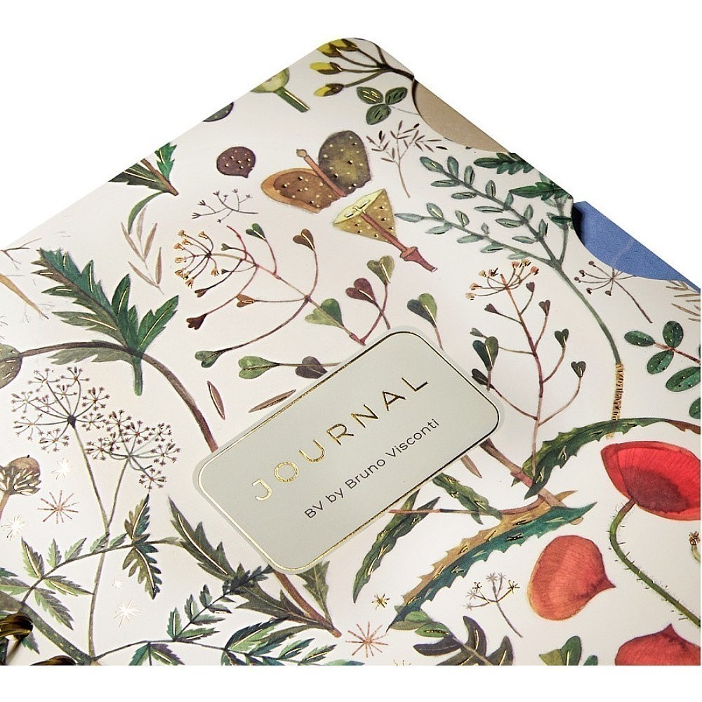 Книга записная "Flora. Луговые травы", А5, 150х210 мм, 120 листов, белый - 3