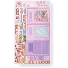 Стикерпак "Игра Showcase purple", 20.5х11.5 см