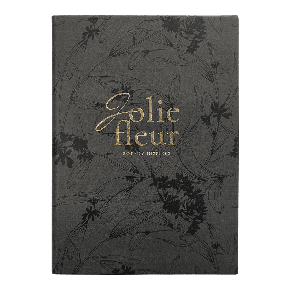 Ежедневник недатированный "Fleur", А5, 320 страниц, черный