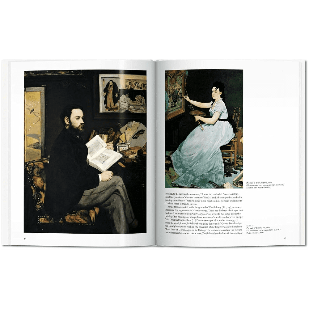 Книга на английском языке "Basic Art. Manet"  - 4