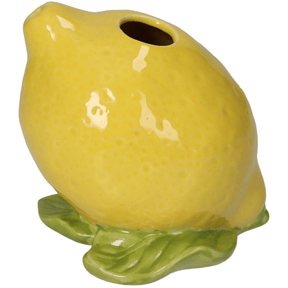 Ваза "Lemon", керамика, желтый - 2