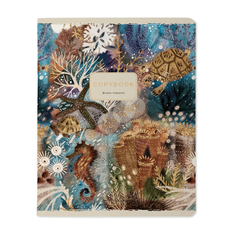 Тетрадь "Fauna", A5, 48 листов, клетка, скоба сбоку, ассорти - 4