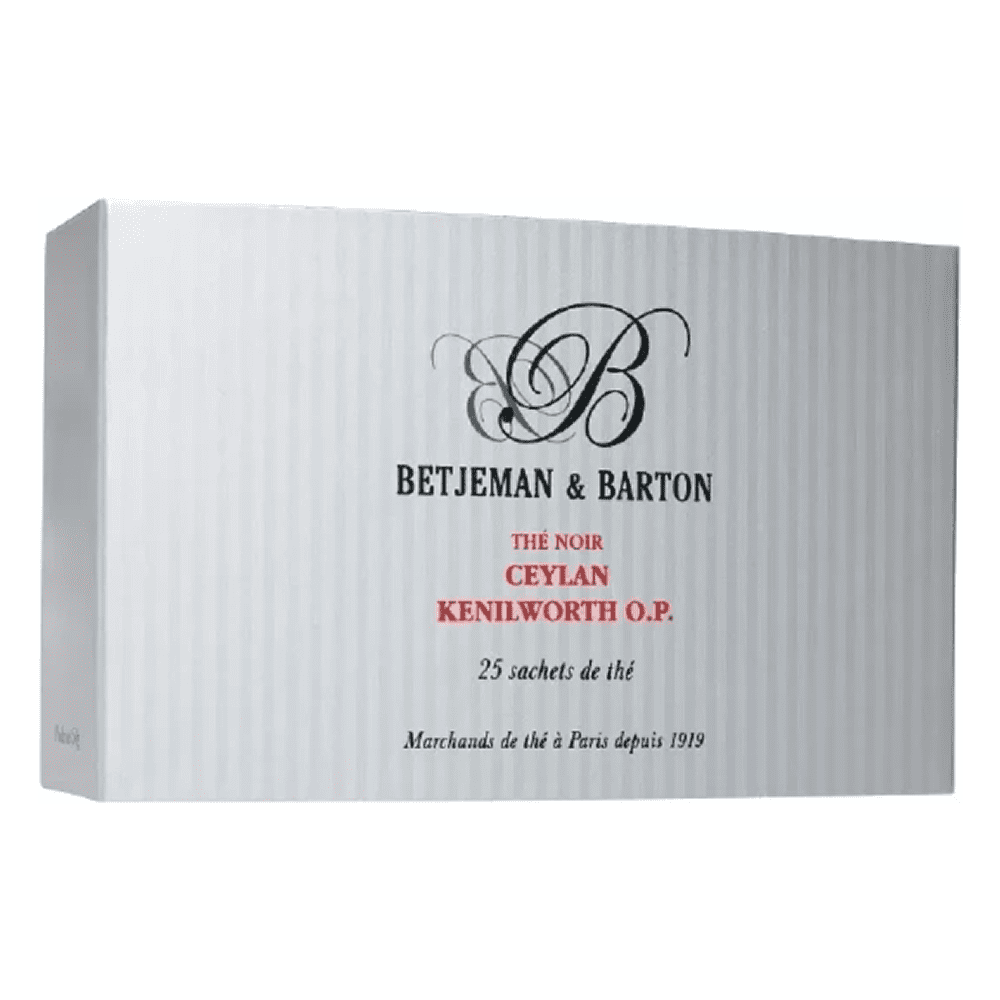 Чай "Betjeman Barton", 25 пакетиков, черный, Ceylon Kenilworth
