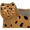Кашпо "Leopard", керамика, коричневый - 2