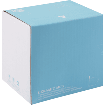 Кружка керамическая "Волшебный вечер", 400 мл, с крышкой и ложкой, ассорти - 6