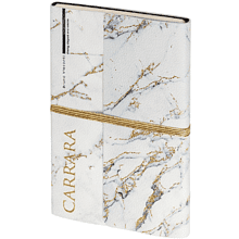 Ежедневник недатированный "Carrara", А5, 192 страниц, линейка, белый