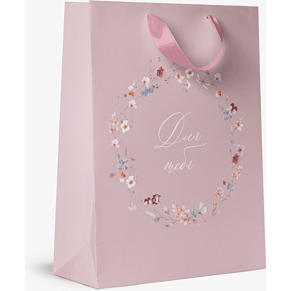 Пакет бумажный подарочный "Italy Garden LV", 25.5х31.5х11 см, ассорти