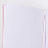 Книга записная "Grace. Фарфоровый", А5, 80 страниц, клетка, розовый - 4