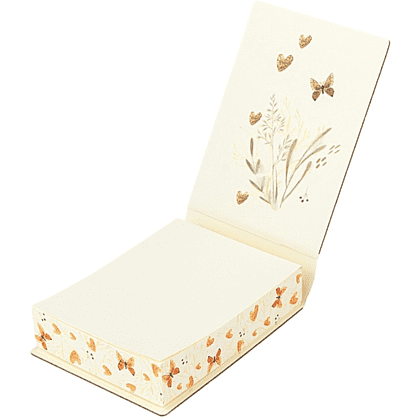 Блокнот "Love me. Милый котик", A6, 250 листов, нелинейный, склейка сверху, бежевый, золотой - 3