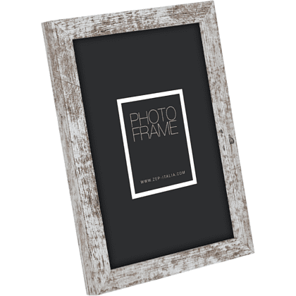 Фоторамка "Vivan 6", 21х29.7 см, дерево со стеклом, коричневый, белый