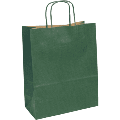 Пакет бумажный подарочный "Green", 22х10х27 см, 1 шт