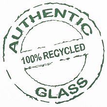 Бутыль декоративная "5126F1004 Aran", стекло, зеленый