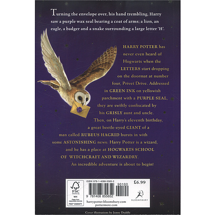Книга на английском языке "Harry Potter and the Philosopher`s Stone – Rejacket", Rowling J.K.  - 4