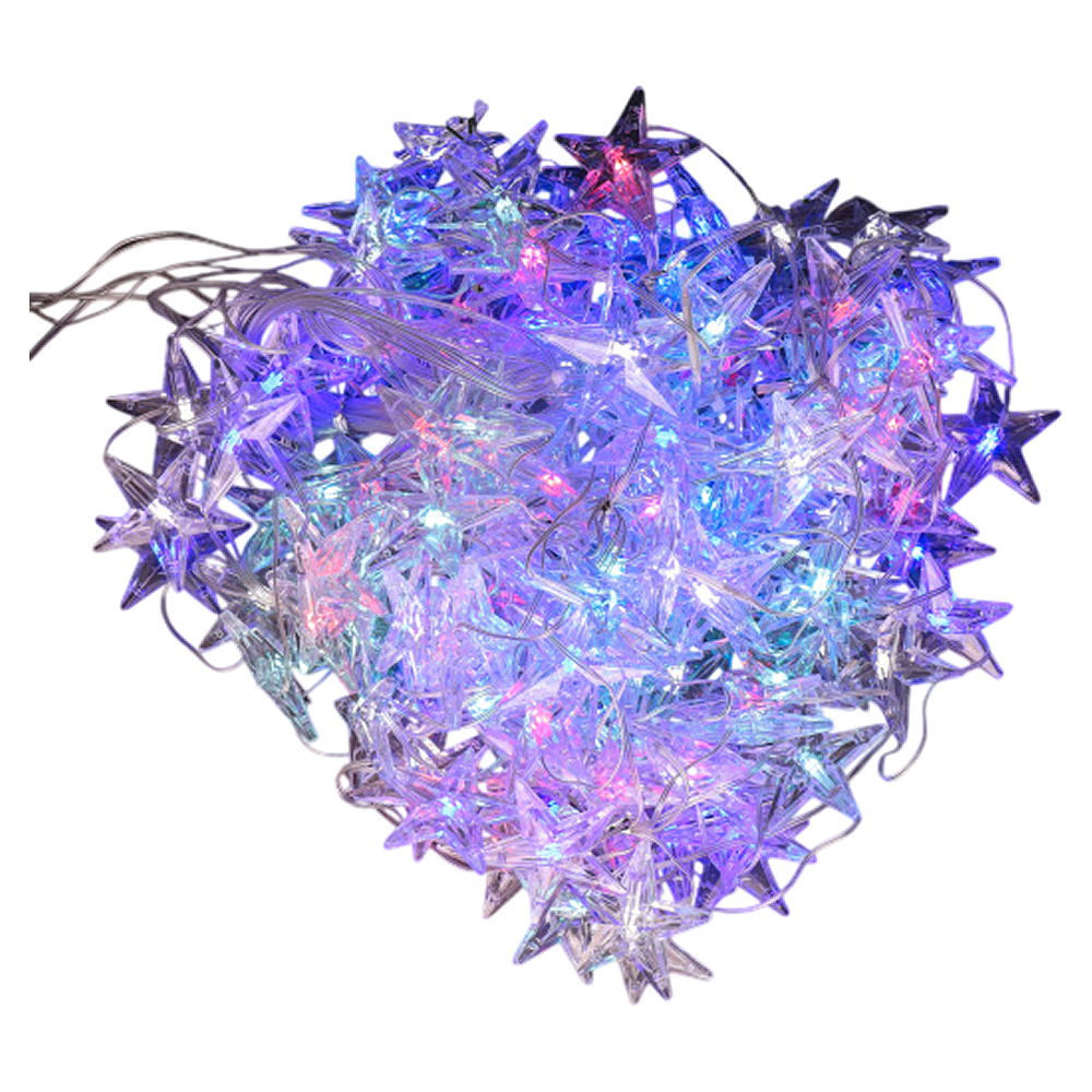Гирлянда электрическая LED "Занавес. Звезда", мультиколор