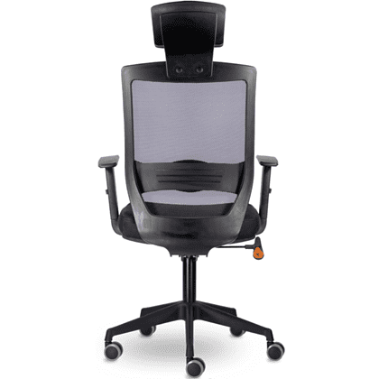 Кресло для руководителя "UTFC Гарвард СН-500", сетка, пластик, черный - 4