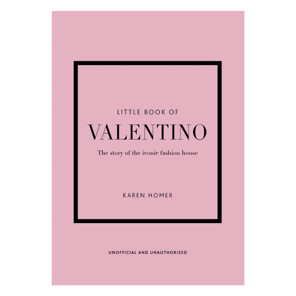Книга на английском языке "Little Book of Valentino: The story of the iconic fashion house", Homer K.