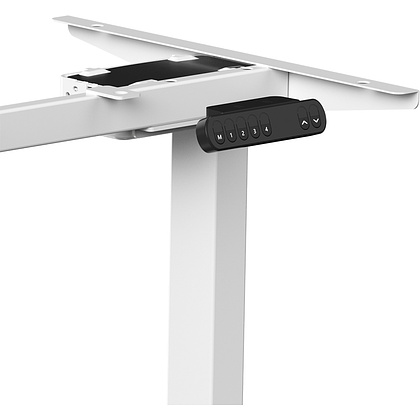 Каркас стола с электроприводом двухмоторный AOKE, Well Desk Prime, белый (AK2YJRT-TYDB2-M80-WT) - 8