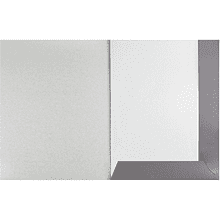 Картон белый набор "Черно-белые коты", А4, 8 листов, мелованный, серый