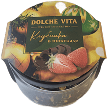 Чай Dolche vita "Клубника в шоколаде", 50 гр, черный