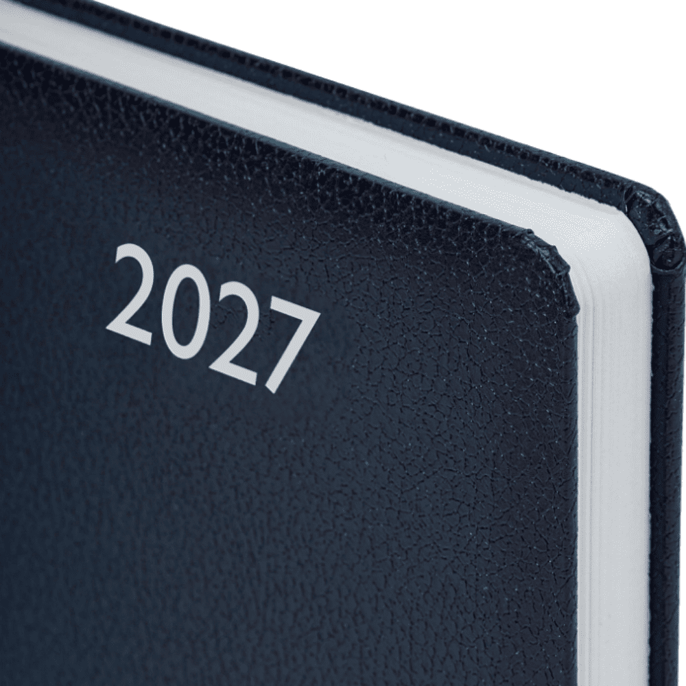 Ежедневник датированный "Profile" на 2027 год, А5, 352 страницы, синий - 3