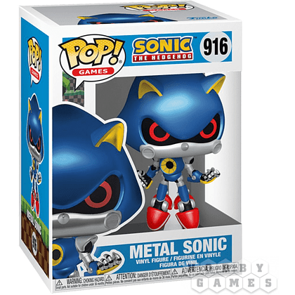 Фигурка Funko POP! Соник: Металлический соник