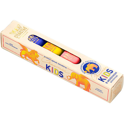 Конфеты в наборе "KIDS", 50 г, 6 шт, ассорти