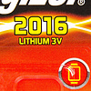 Батарейка литиевая дисковая Energizer "CR2016", 1 шт. - 2