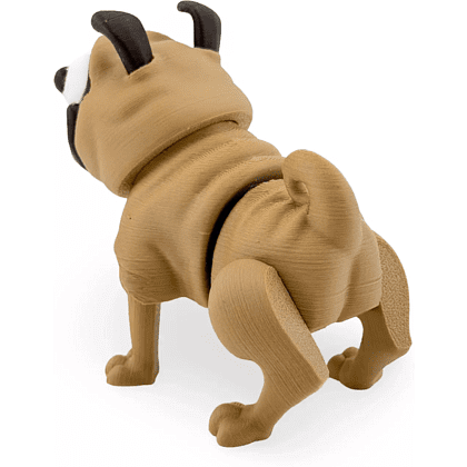 Игрушка 3D "Мопс Персик" - 5