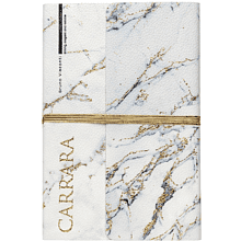 Ежедневник недатированный "Carrara", А5, 192 страниц, линейка, белый