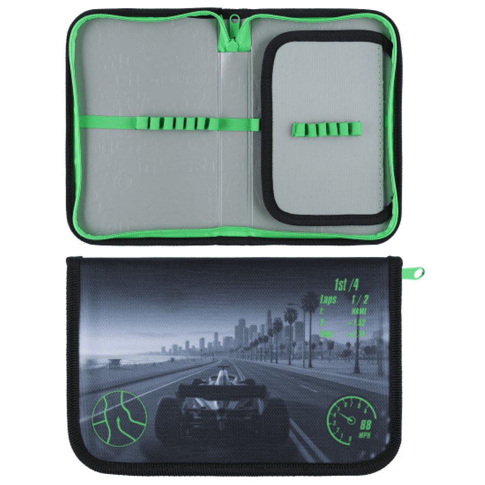 Пенал-книжка "Sport car", 1 отделение - 2