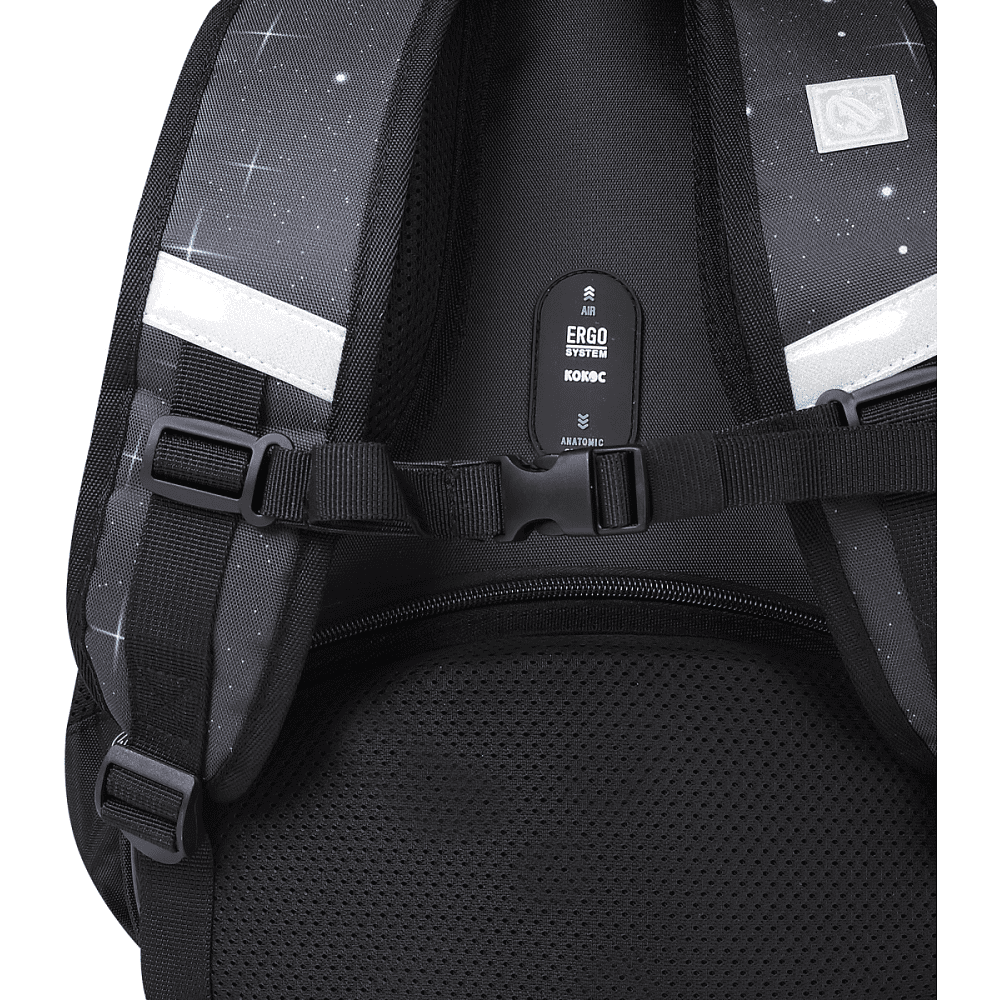 Рюкзак школьный "COMFORT Light Dream cat", черный - 8