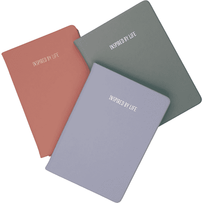 Блокнот "Floreale. Smoky Sky", А6, 136 листов, клетка, голубой - 3