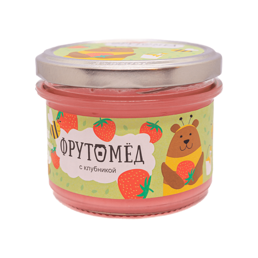 Фрутомед "Mirmeda" с клубникой, 250 гр