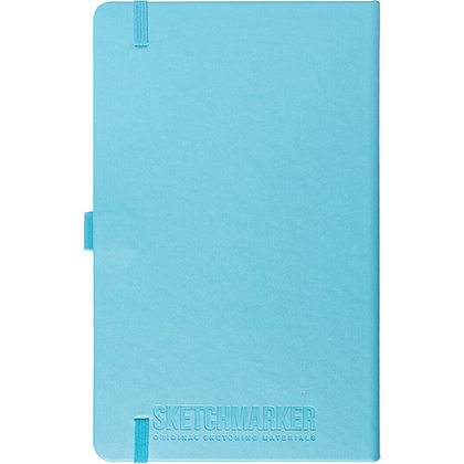 Скетчбук "Sketchmarker", 13x21 см, 140 г/м2, 80 листов, небесно-голубой - 2
