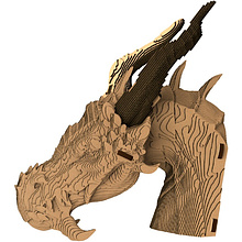 Пазл картонный 3D "Бюст Дракон"